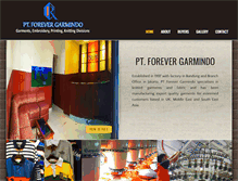 Tablet Screenshot of forevergarmindo.com